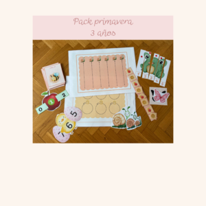 Pack primavera 3 años