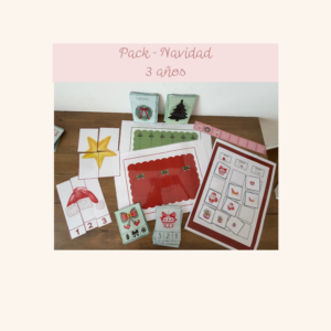 Pack navidad 3 años