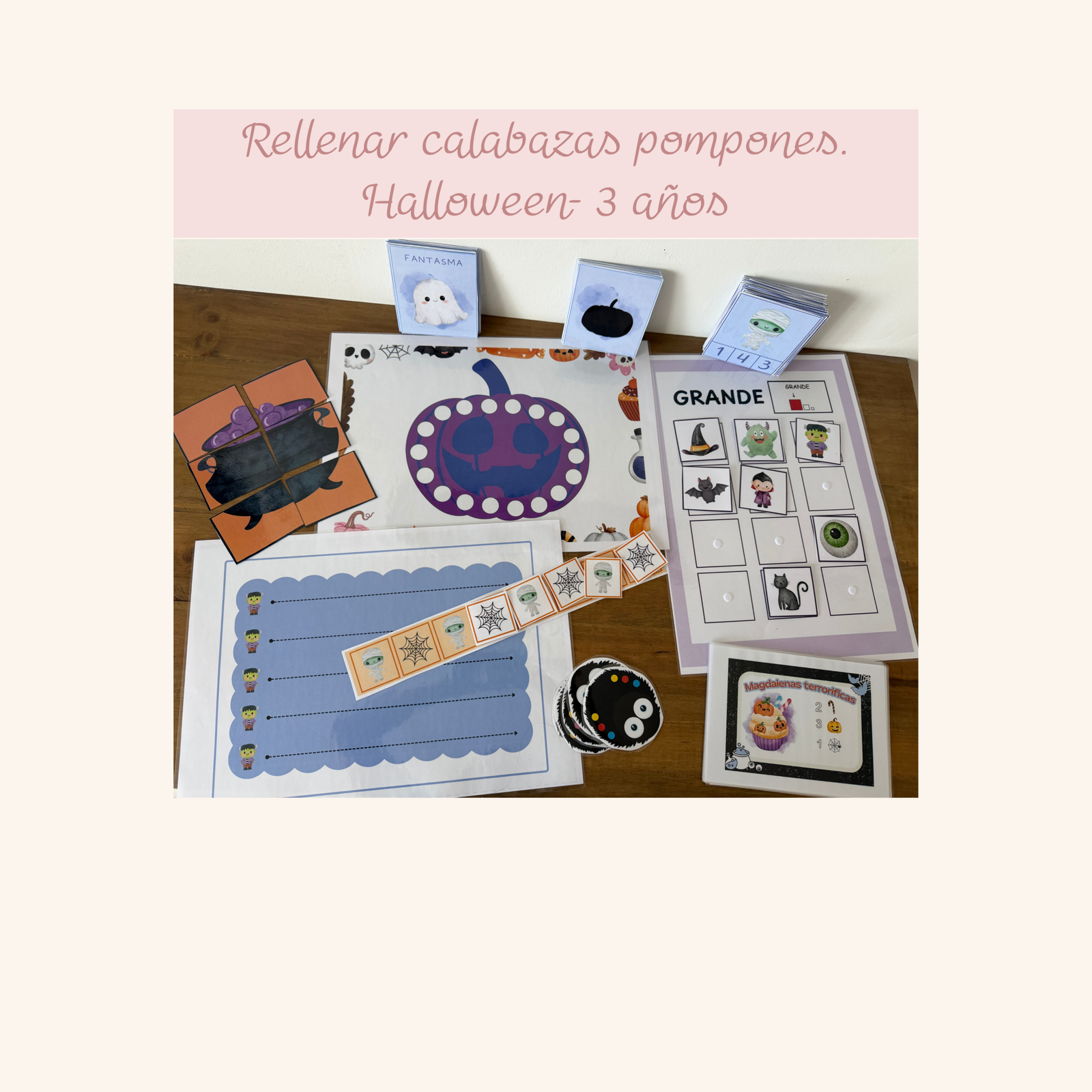 Pack Halloween 3 años