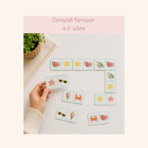 Juego de mesa - Dominó de Verano