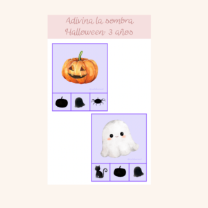 Adivina la sombra Halloween