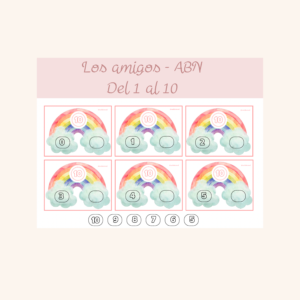 Los amigos del 1 al 10: Arcoiris - ABN