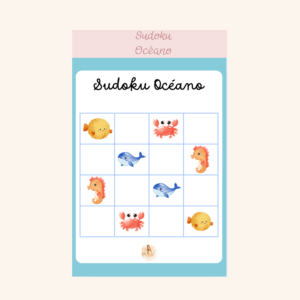 Sudoku Oceano 2ª versión