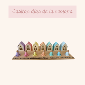 Casitas días de la semana