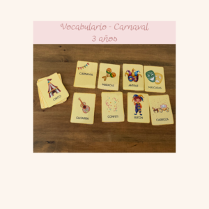 Vocabulario Carnaval