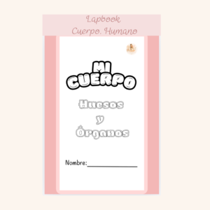 Lapbook sencillo Partes del cuerpo