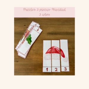 Puzzles Navidad 3 y 4 piezas