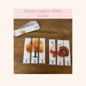 Puzzles otoño - 3 piezas