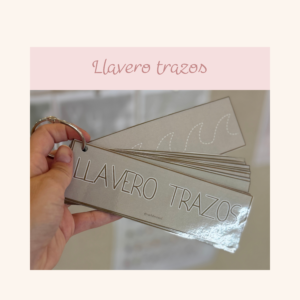 Llavero de trazos · Grafomotricidad